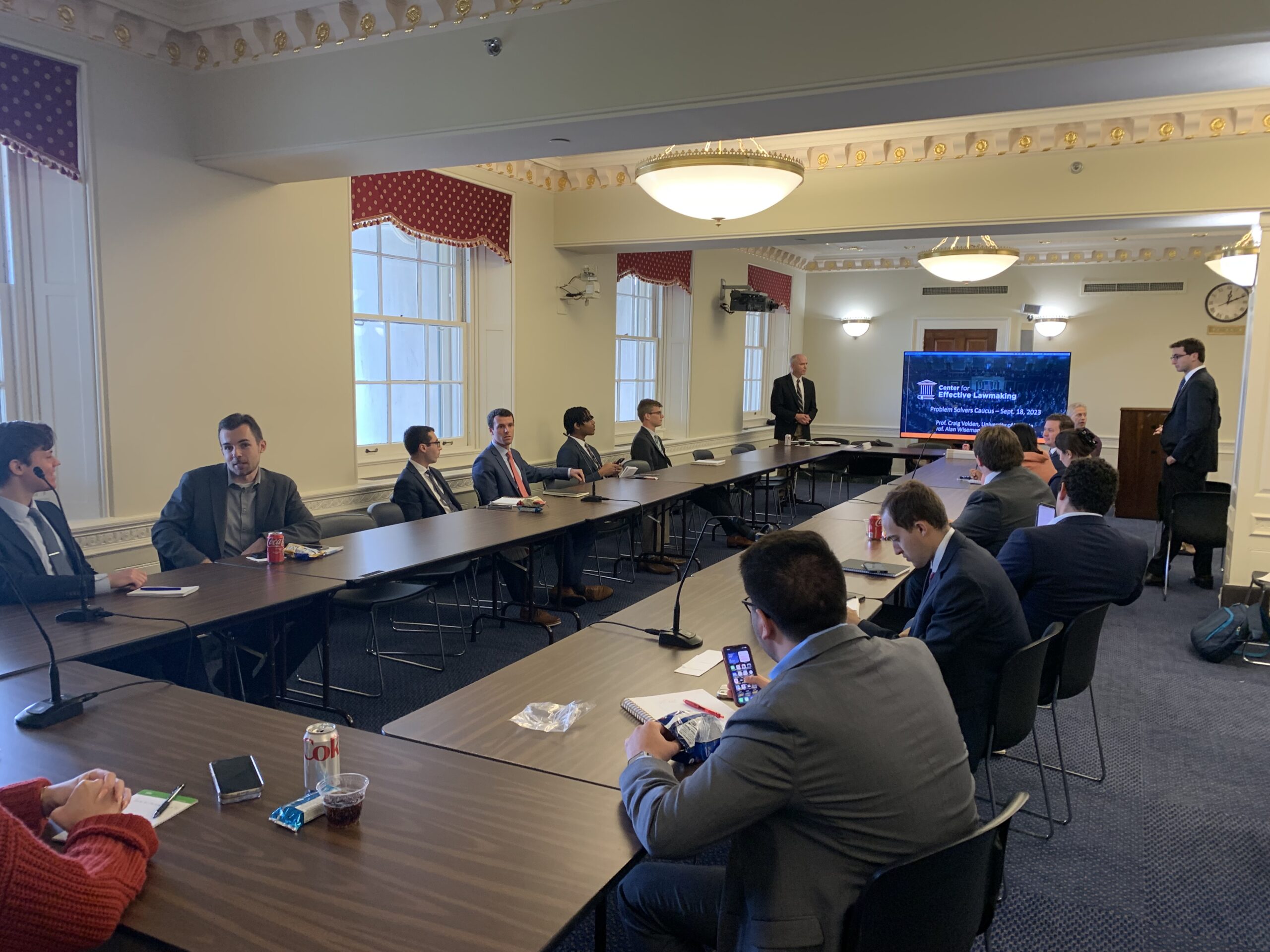 CEL Briefing with the Congress’s “Problem Solvers”