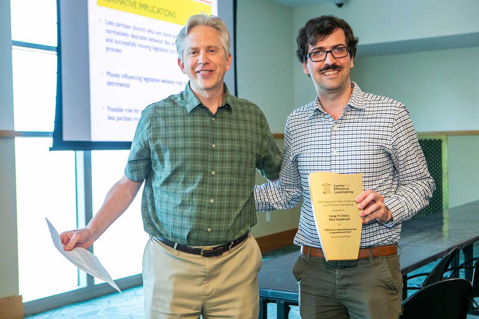 Recognizing Innovation in Legislative Research: 2025 Best Publication on Effective Lawmaking Award